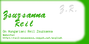 zsuzsanna reil business card